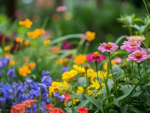 植物、树木、花朵和颜色的美丽形容词